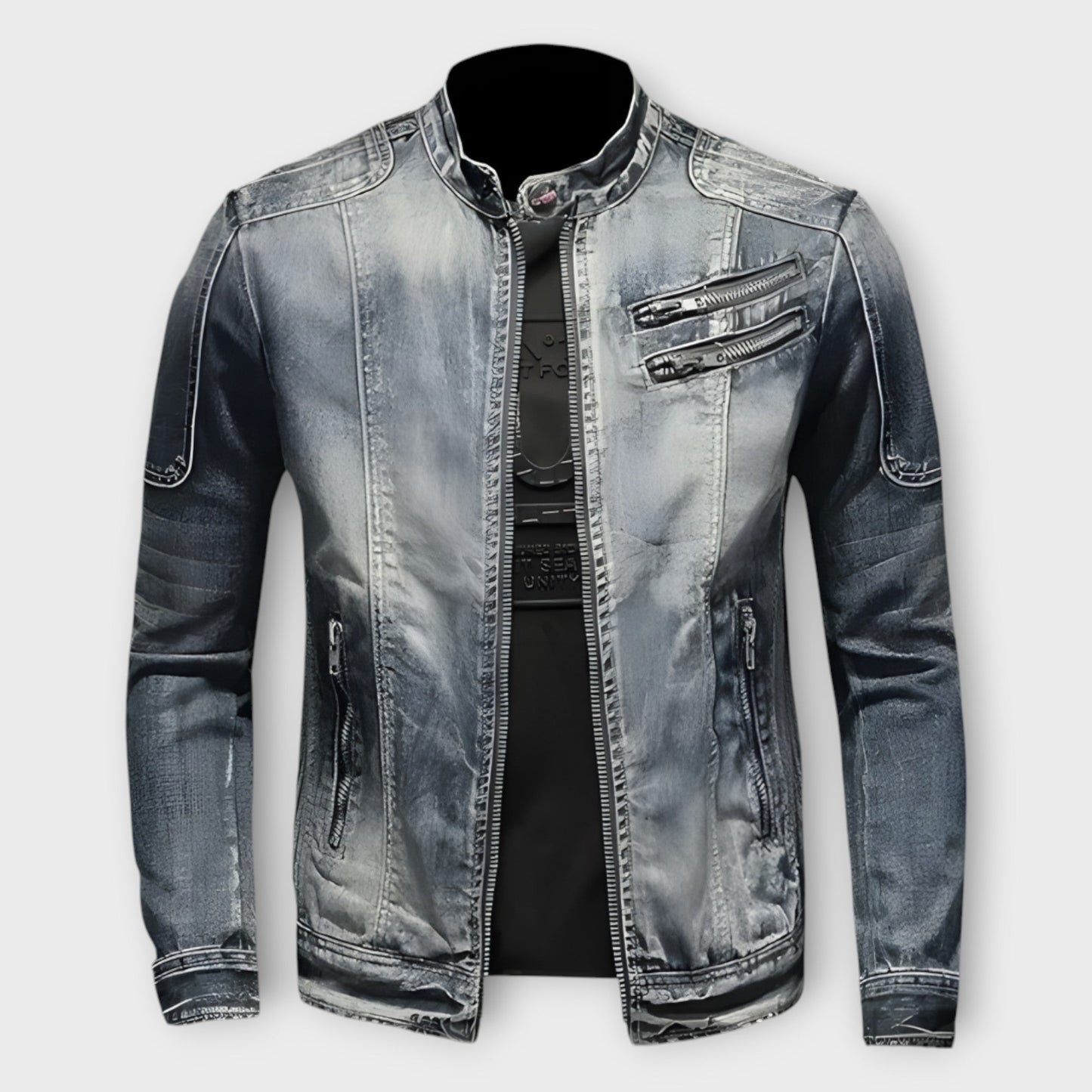 Ben - Retro Jacket in 100% Denim