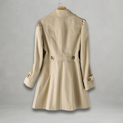 Daniela Linen Trench Coat