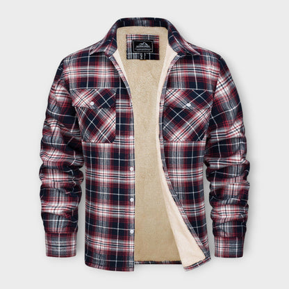 Klaus Lined Plaid Shirt Jacket