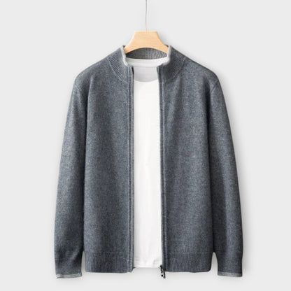 Levin Soft Cashmere Zip Jacket