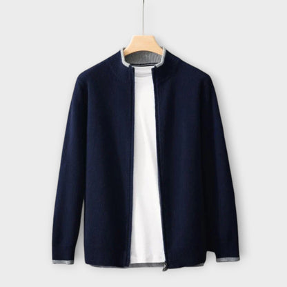 Levin Soft Cashmere Zip Jacket