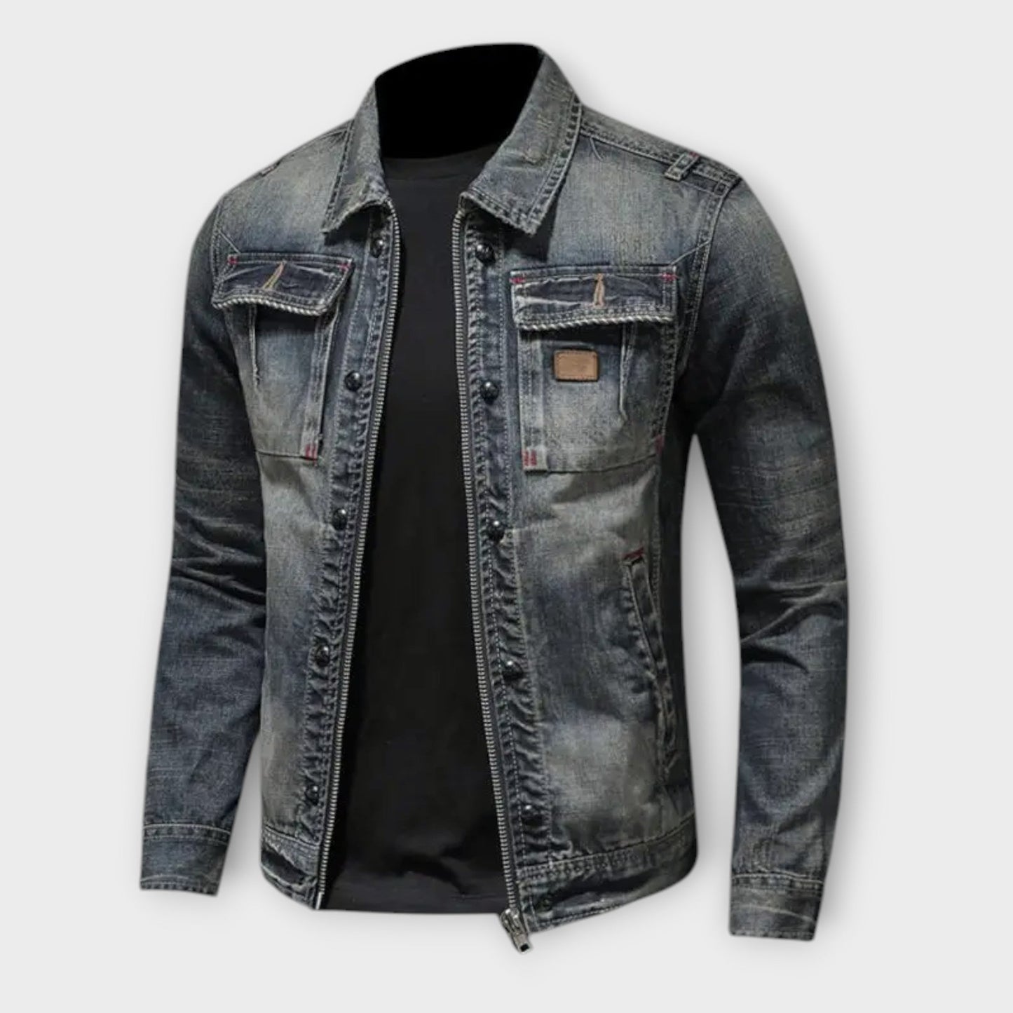 Carl 100% Denim Retro Jacket